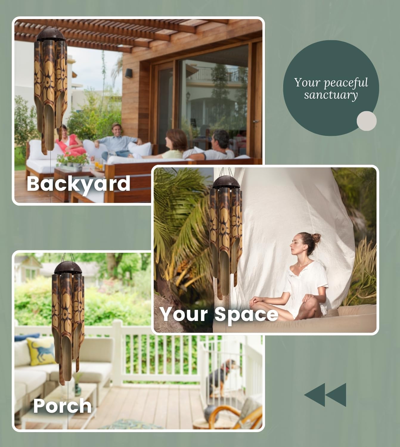 Nalulu burned floral design detail showing artisan finish and visual focal benefit