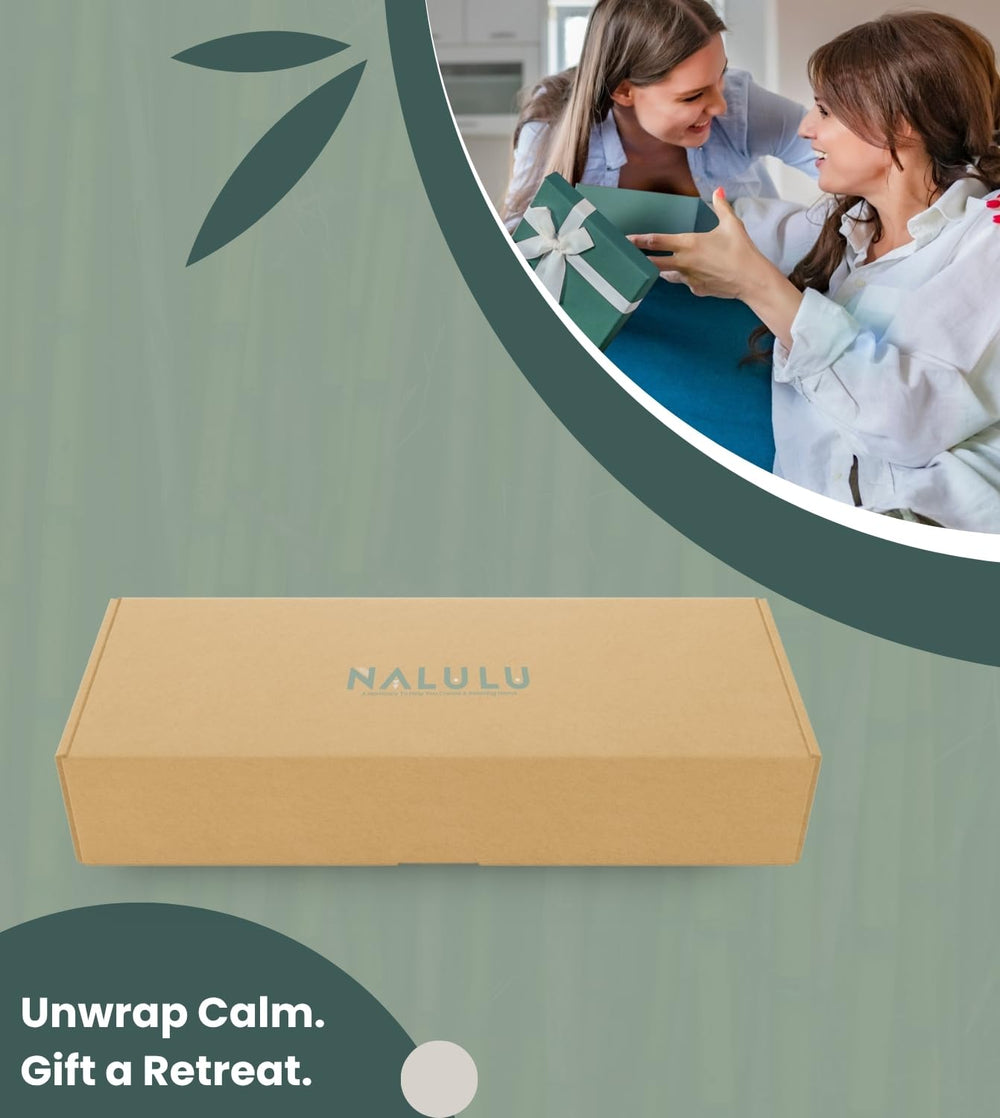 Nalulu packaged wind chimes ready as a thoughtful, relaxation-focused gift