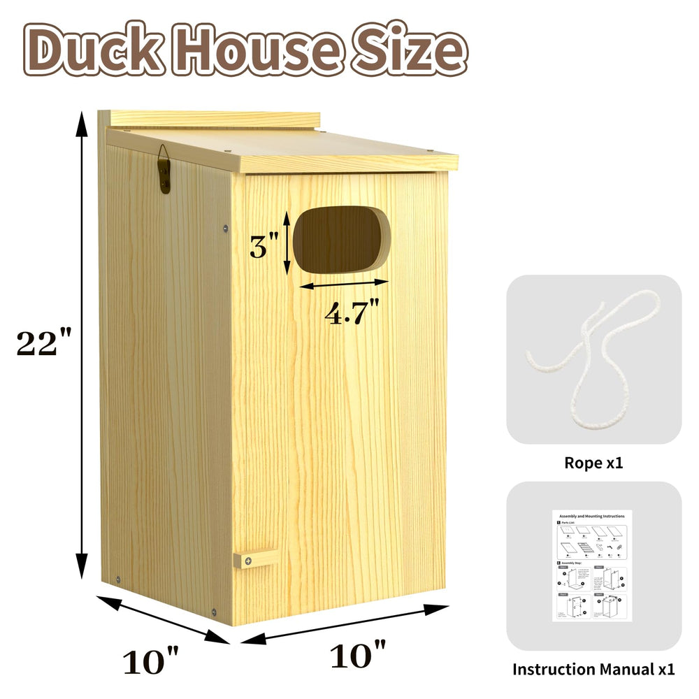 Nalwort side entry detail with rounded entrance — safe, natural access for ducks