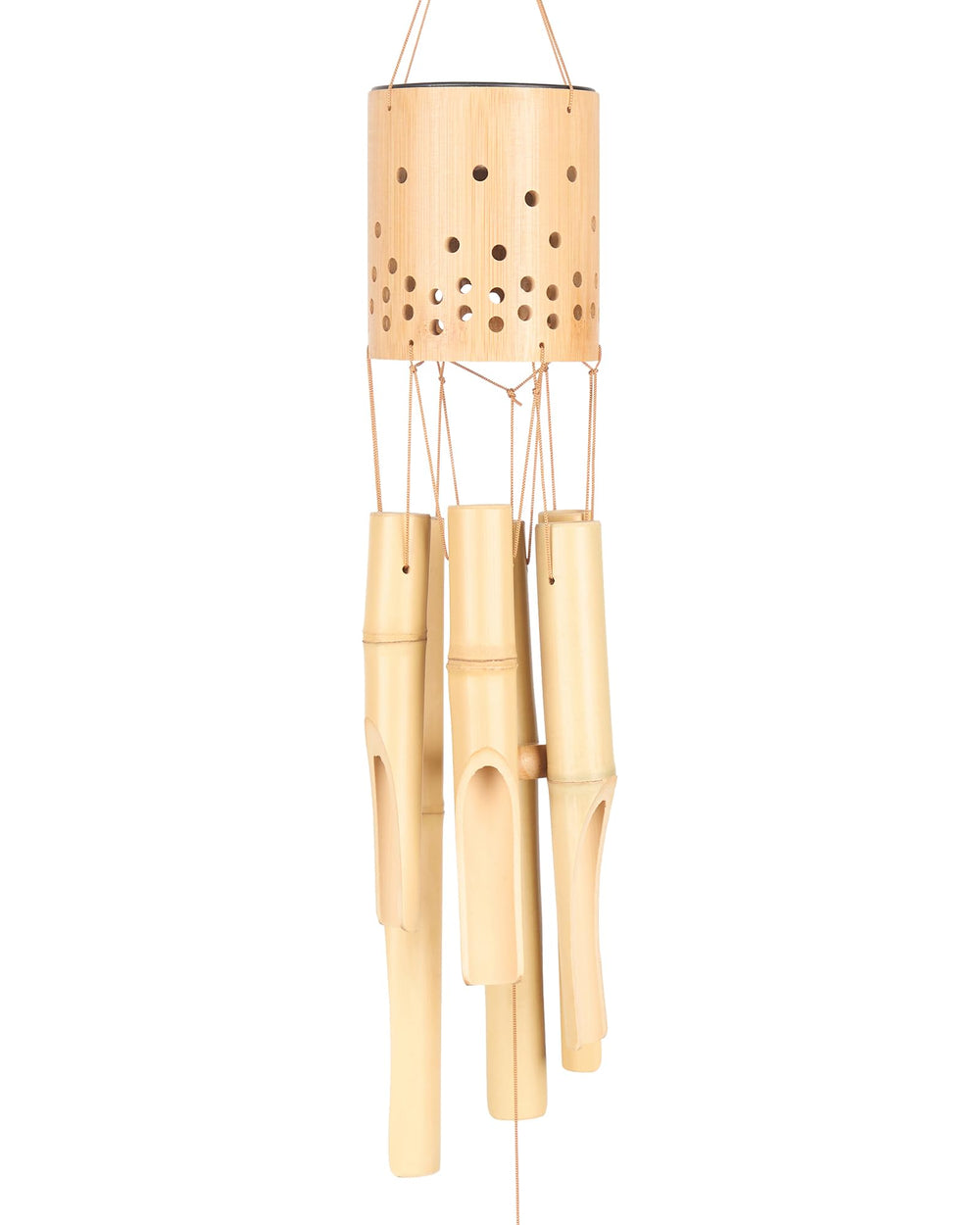 Nanatoc close-up of bamboo tubes highlighting warm natural tone