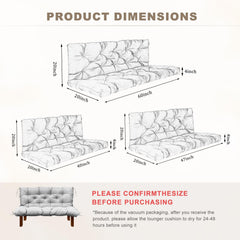 NANGELRN corner ties securing cushion to bench to prevent sliding
