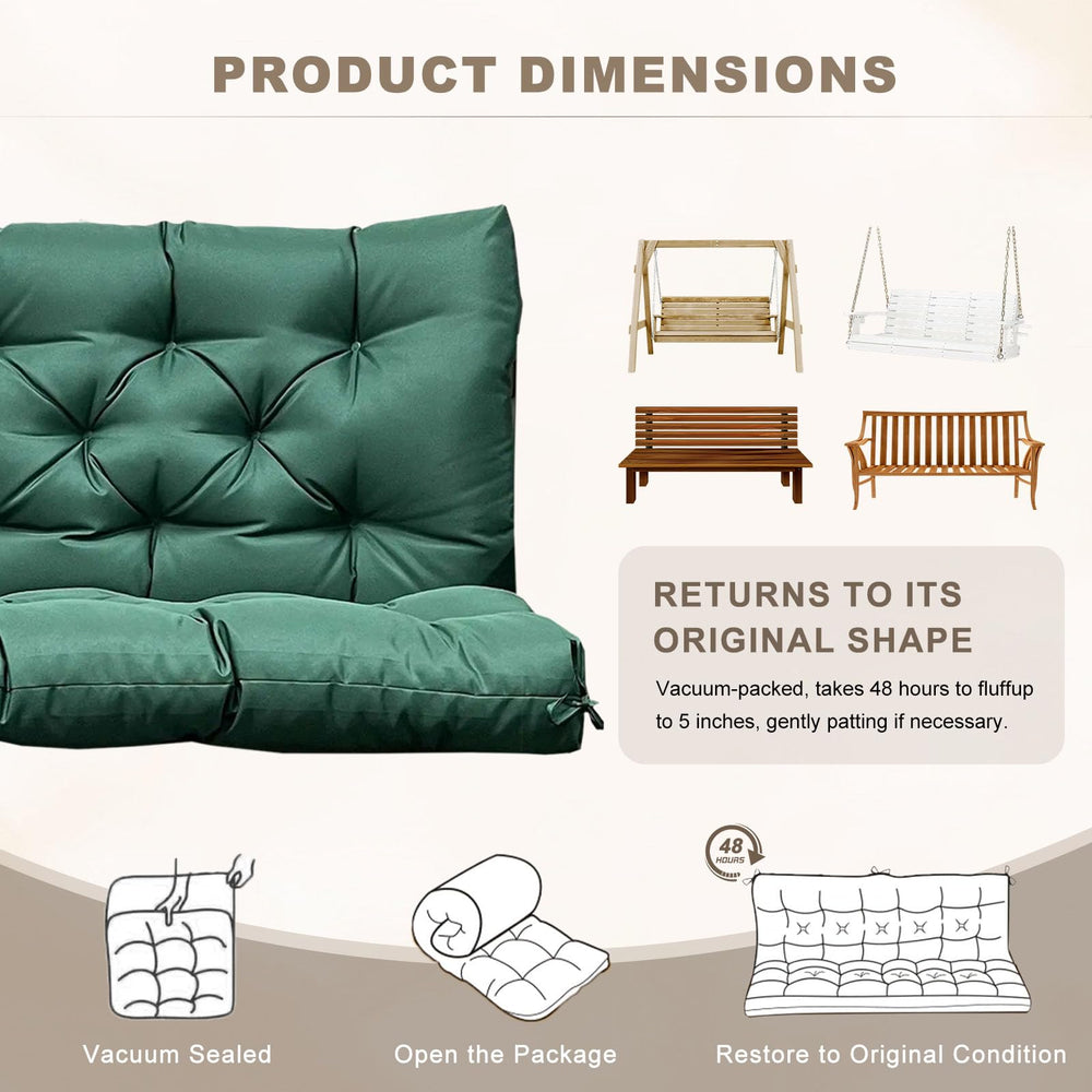 NANGELRN cushion next to a ruler to show 60x40 inch size for accurate fit