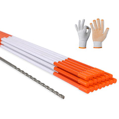 NANOPRETTY front view of 20-pack driveway markers showing complete kit benefits