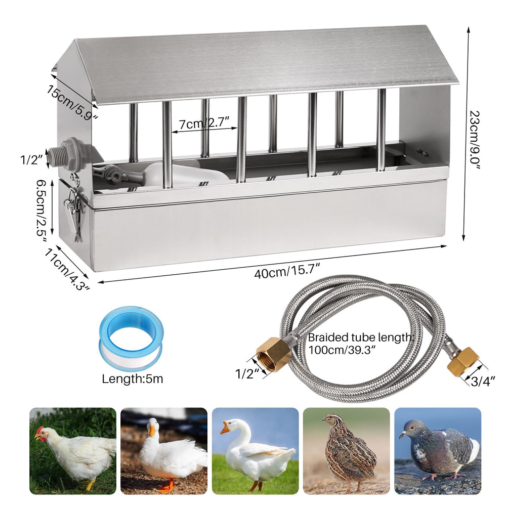NAOEDEAH close-up stainless finish highlighting rust-resistant surface for long-lasting use