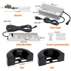 NAOEDEAH waterproof 350W power supply close-up providing safe moisture-resistant connection benefit