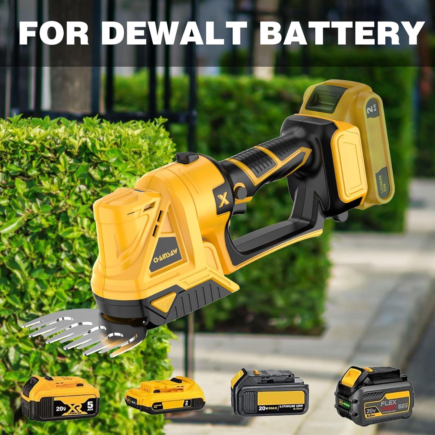 NAOKEV battery level indicator lit on housing so users can monitor remaining runtime easily