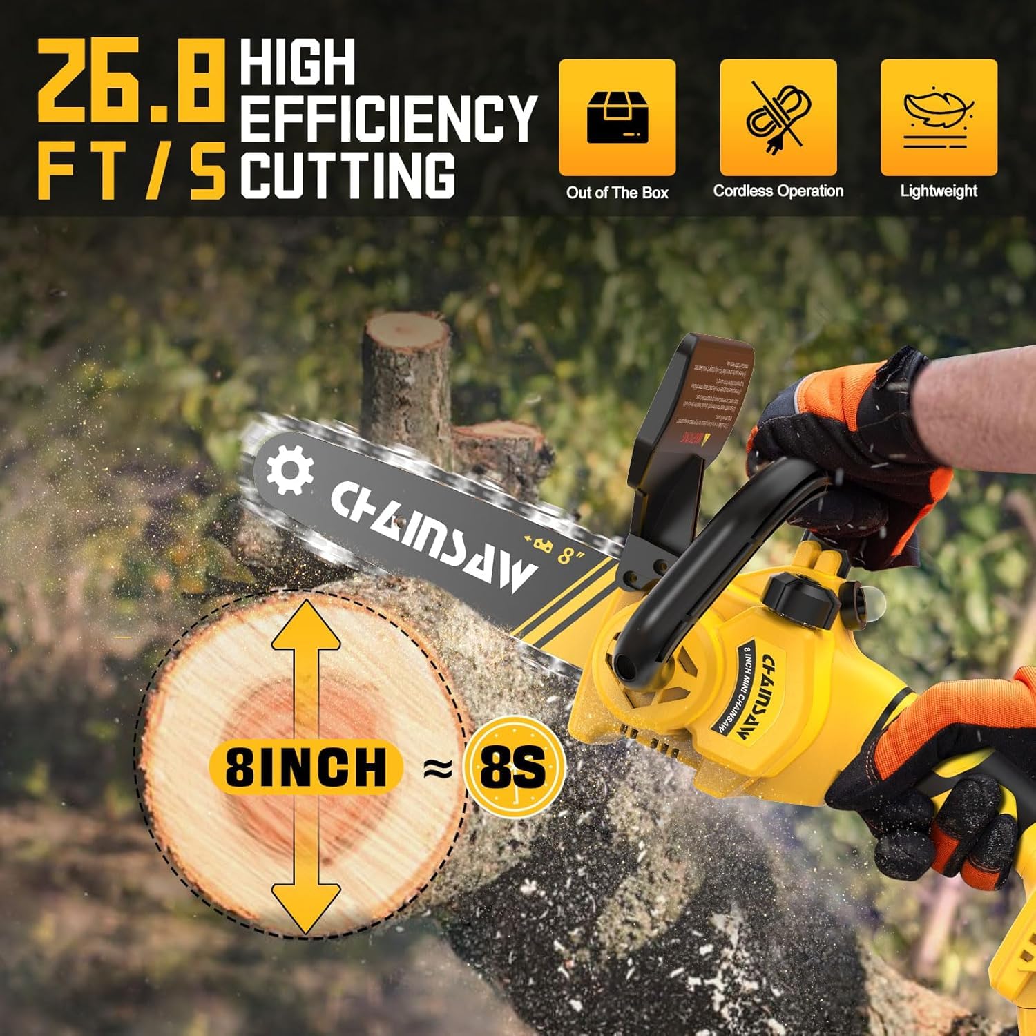 NAOKEV one-handed demonstration showing ergonomic grip and reduced fatigue