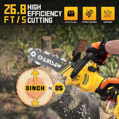 NAOKEV one-handed demonstration showing ergonomic grip and reduced fatigue