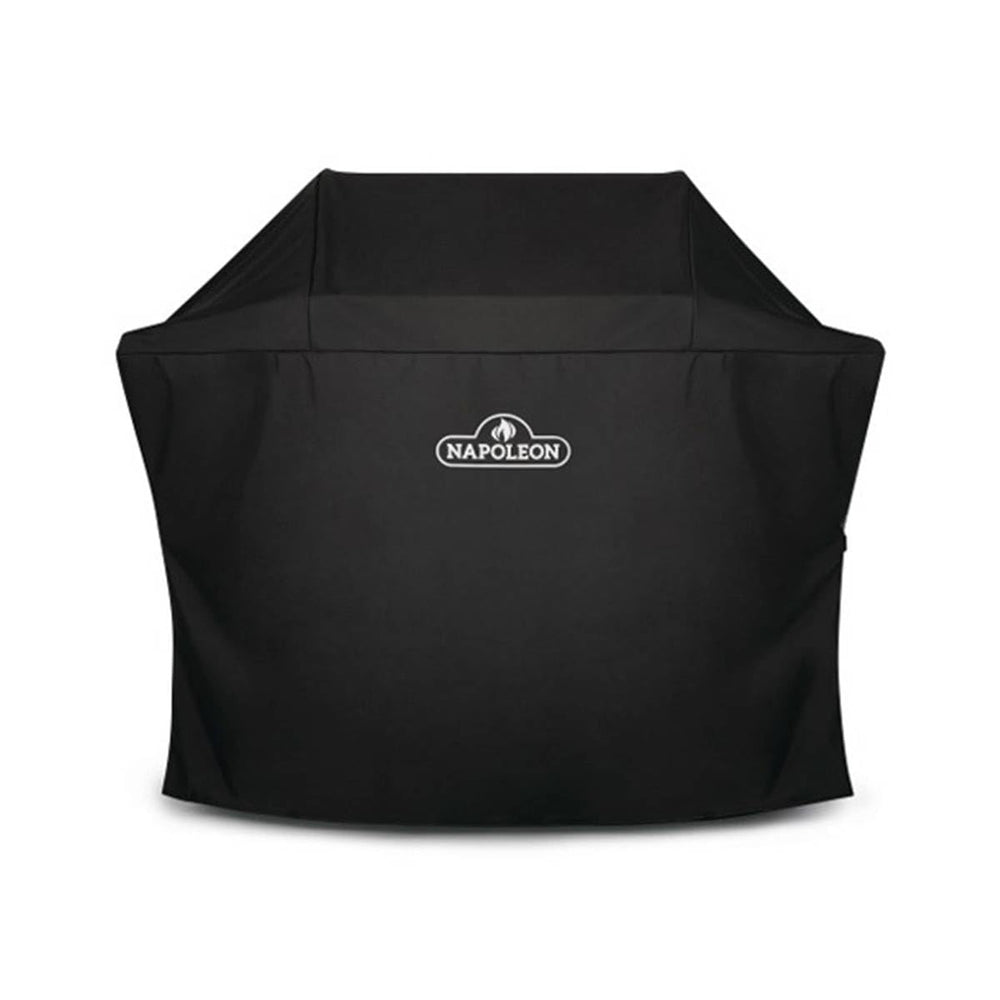 Napoleon Freestyle cover front view showing full fit and weather protection