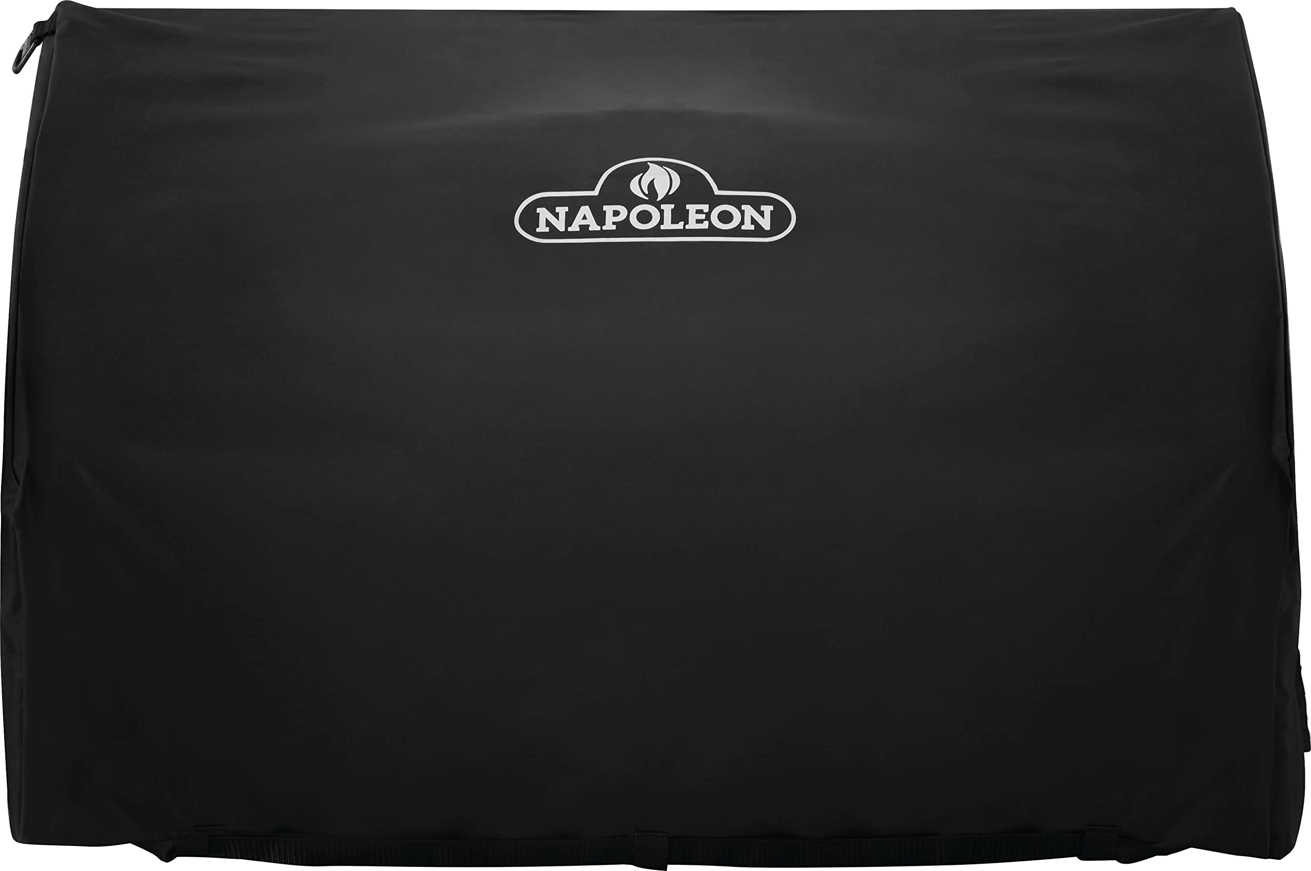 Napoleon front view of fitted 700 Series 38-inch cover protecting grill outdoors
