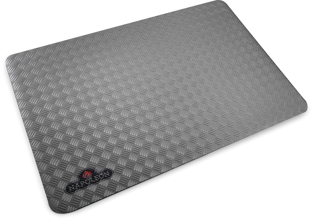 Napoleon grill mat front view showing full coverage and protection