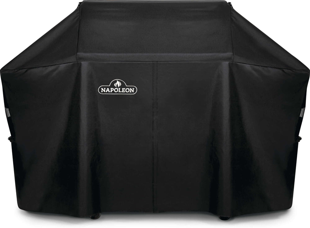 Napoleon cover front view showing full protection and neat fit