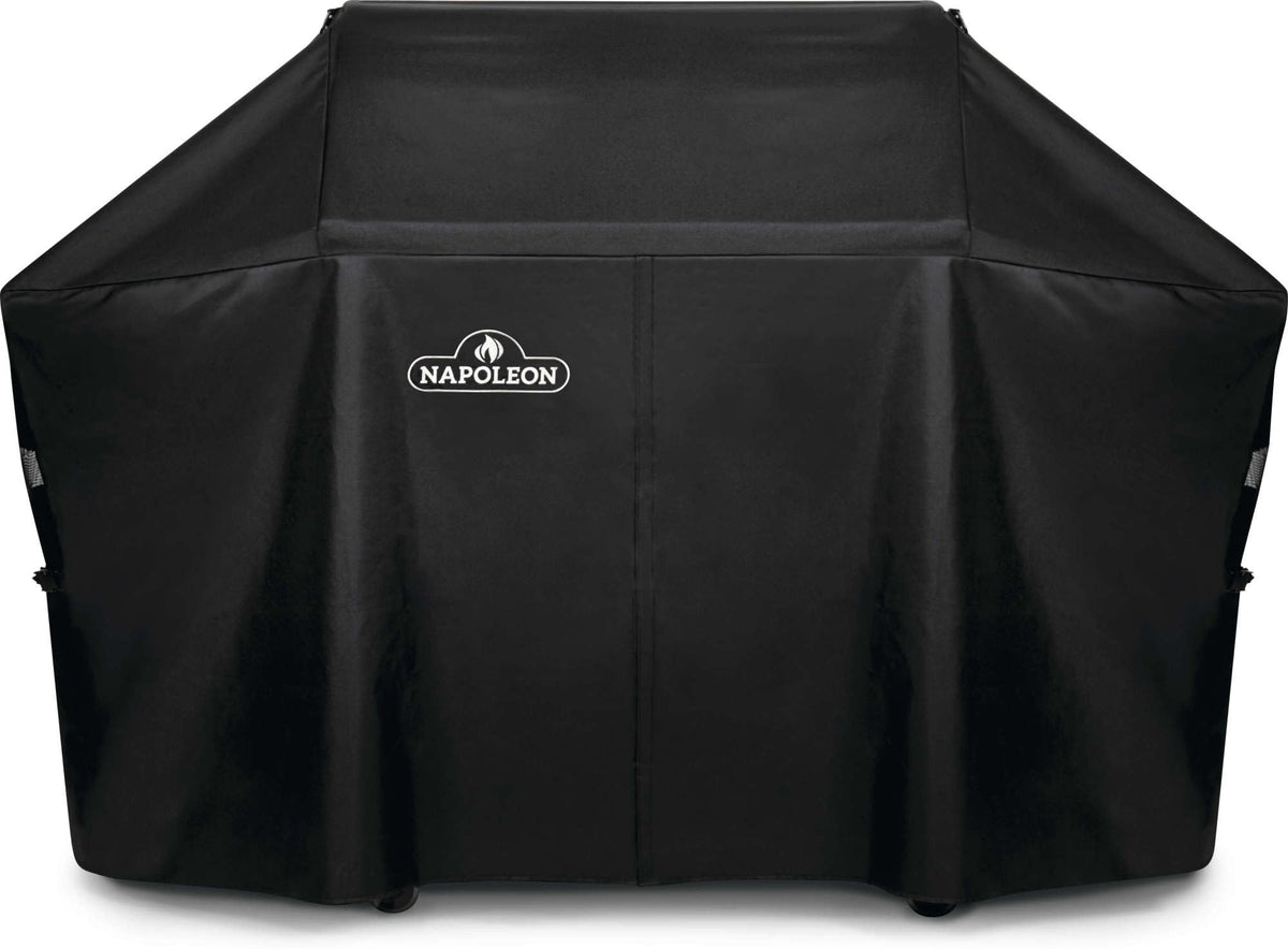 Napoleon cover front view showing full protection and neat fit