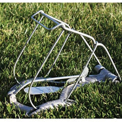 Nash trap installed in turf demonstrating subterranean placement safety