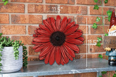 NAT AND JULES close-up of painted petal detail showing textured decorative finish