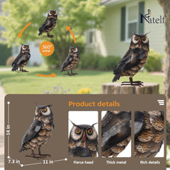 Natelf close feather detail highlights textured metal and lifelike visual depth