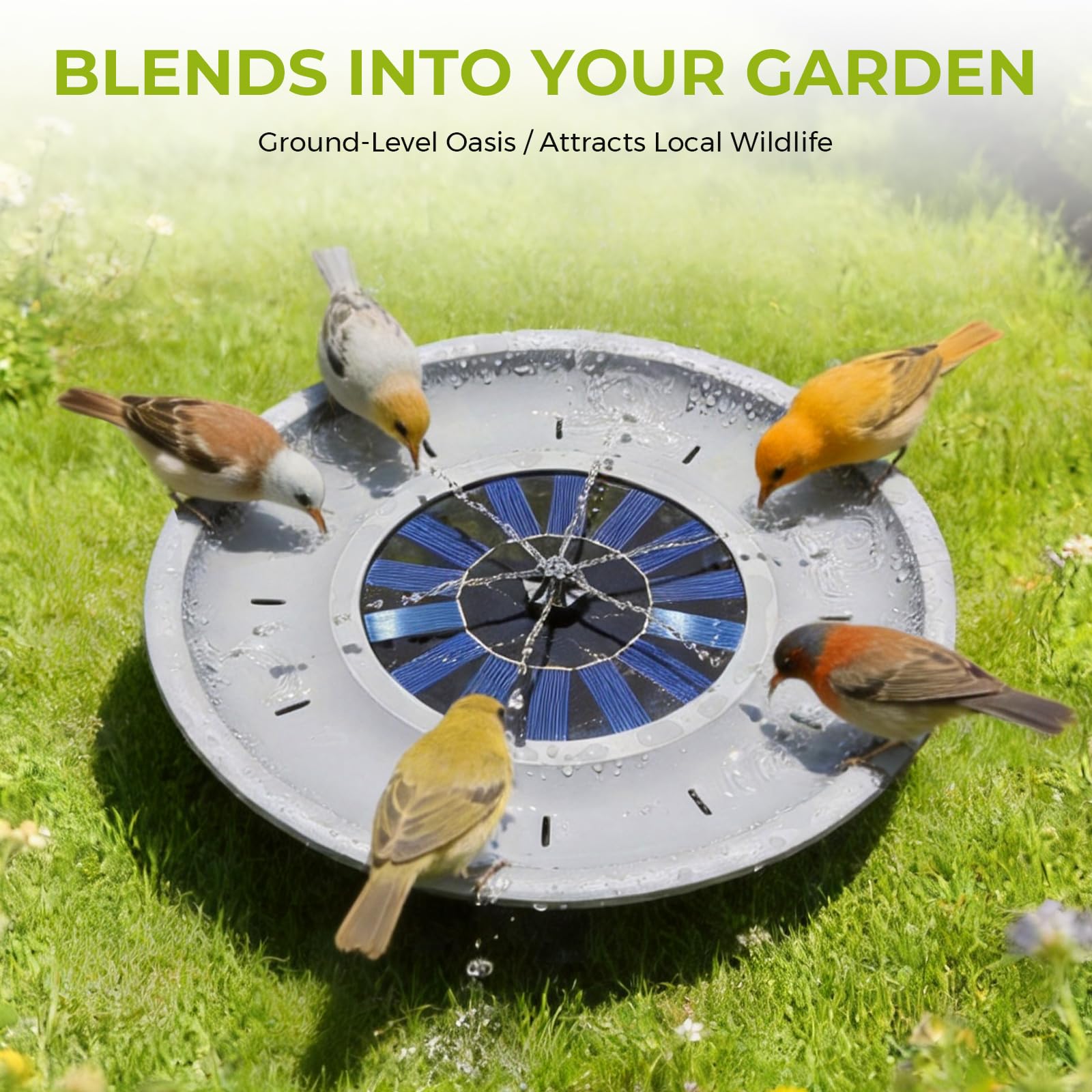 Natgarden basin held in hand showing compact size and easy placement