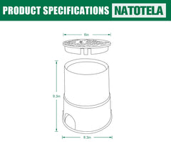 Natotela installed valve box in garden protecting irrigation components benefit