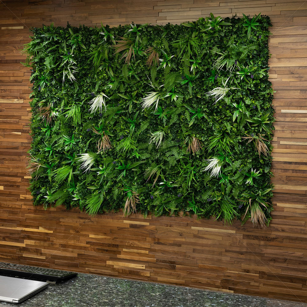 NatraHedge used as event backdrop delivering photogenic, reusable decoration benefit