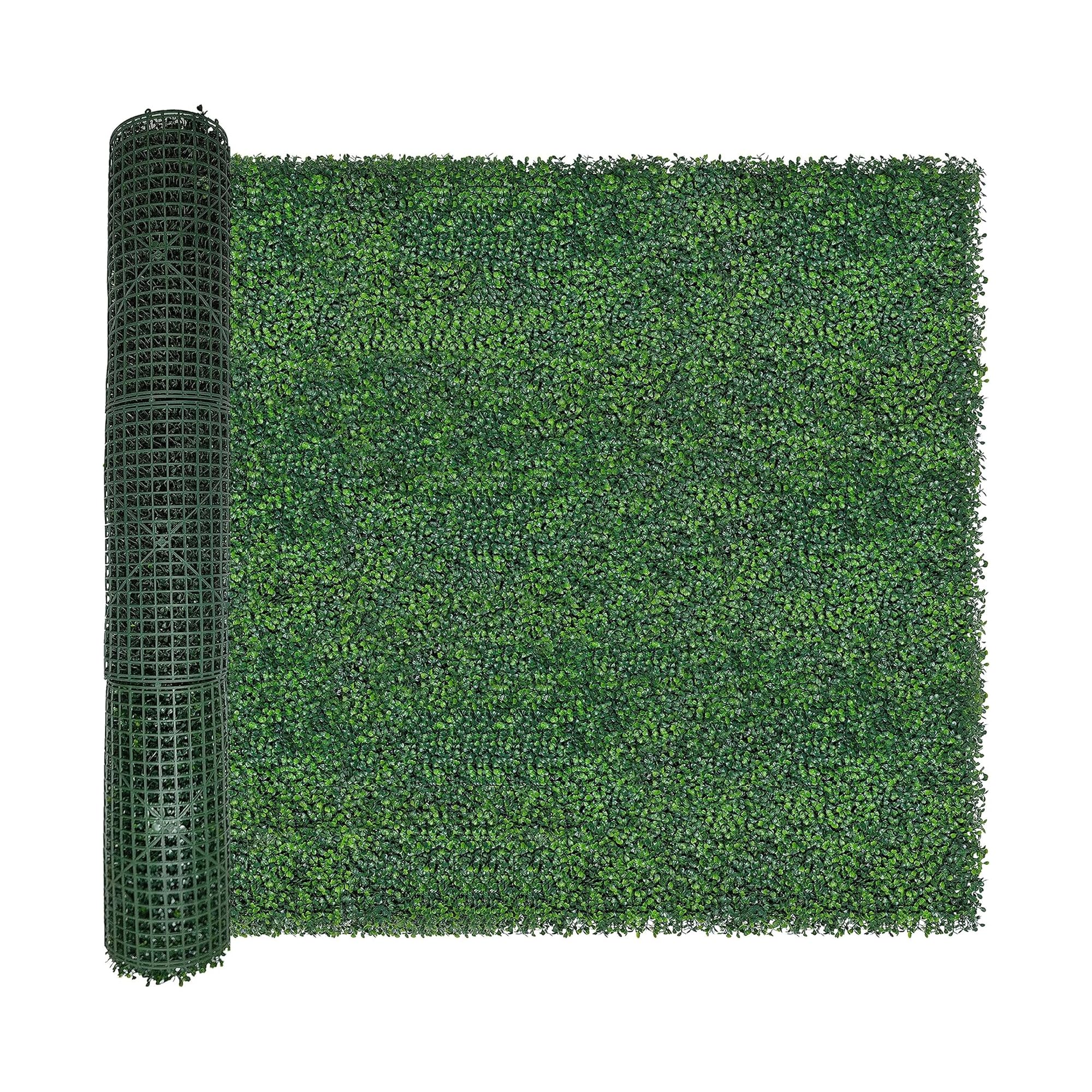 NatraHedge front packaging showing pre-assembled hedge roll benefit durable