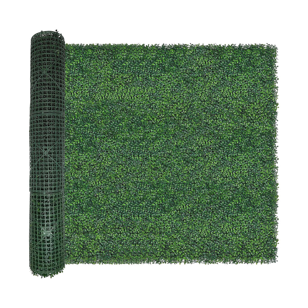 NatraHedge front packaging showing pre-assembled hedge roll benefit durable