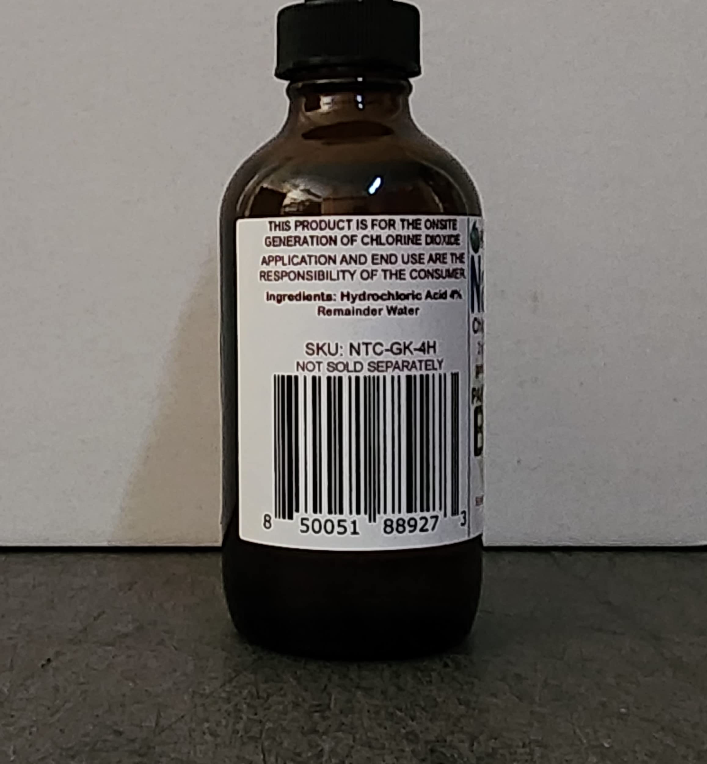NatriChlor bottle on a clean workspace illustrating organized professional use