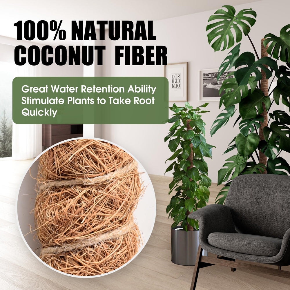 NATSUKY jute rope and plant ties kit contents for secure and adjustable attachment
