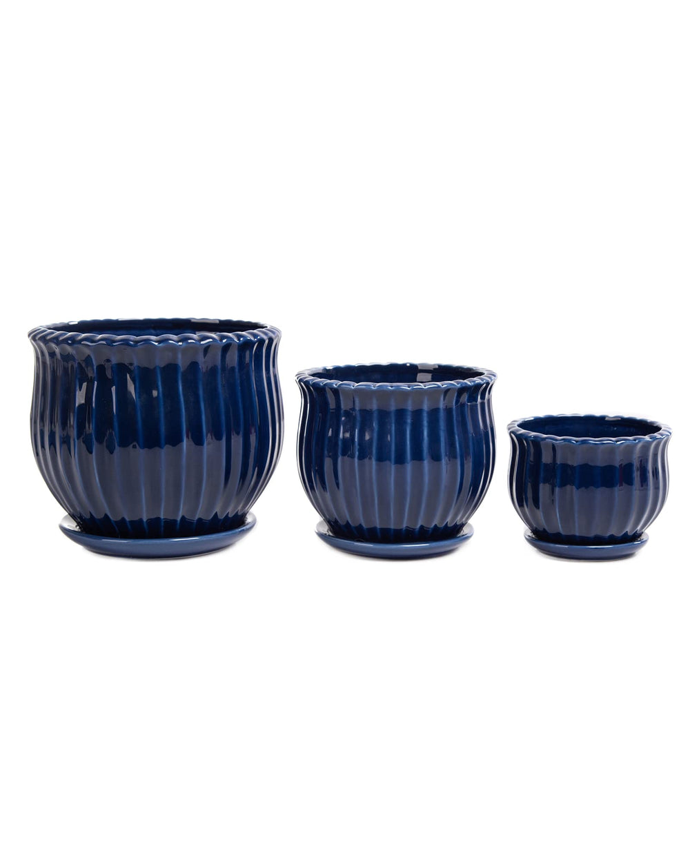 Nattol side profile of large pot showing size and stable base benefit
