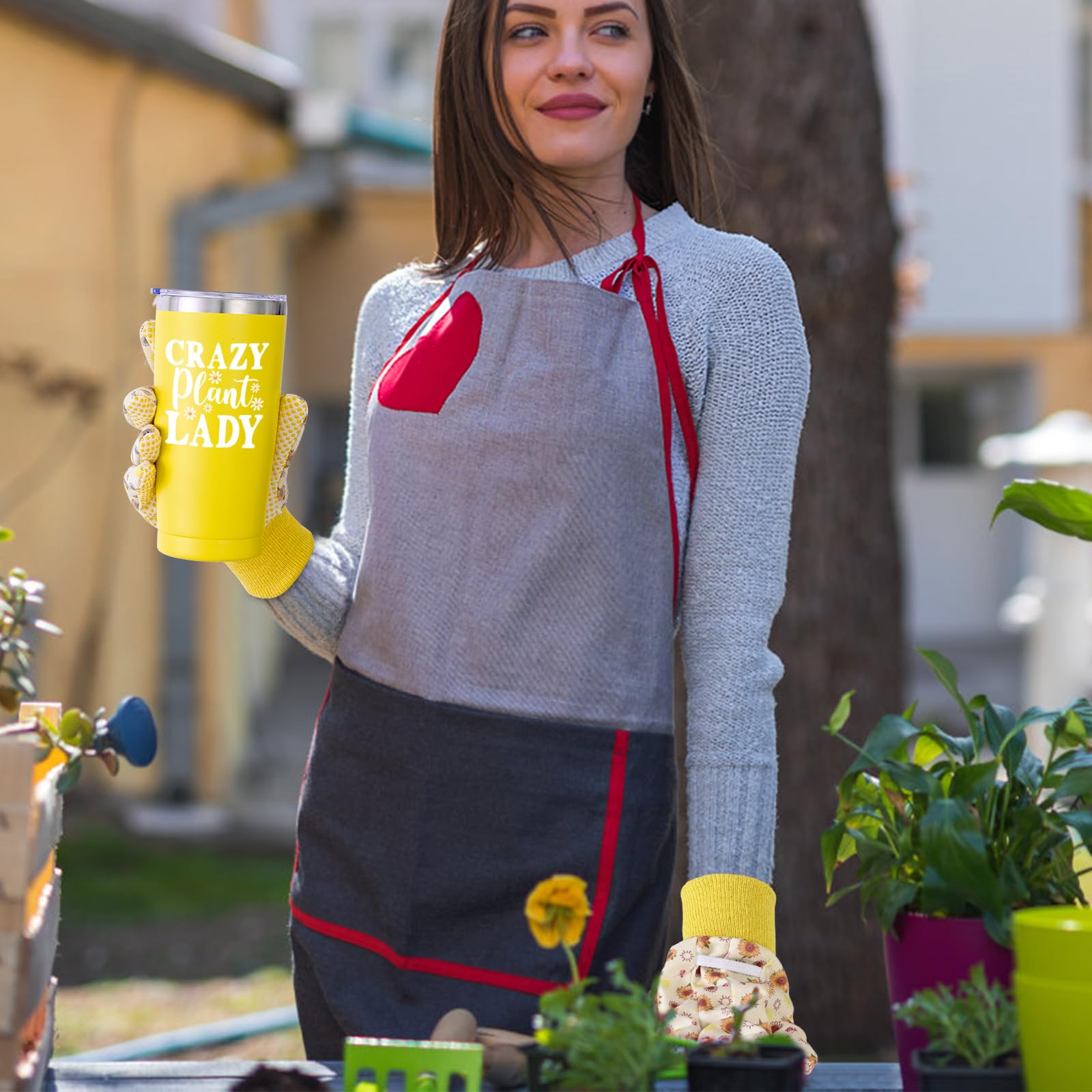 NatuBeau lifestyle image of woman gardening showing comfort and usability