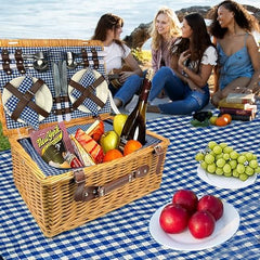 Nature Gear insulated compartment open revealing lining and space to keep food temperature controlled