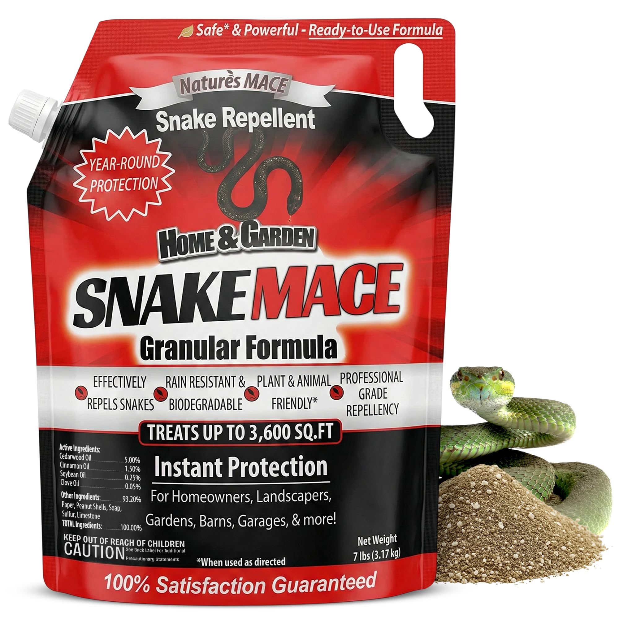 Nature's MACE front packaging showing product and coverage details for easy identification and purchase