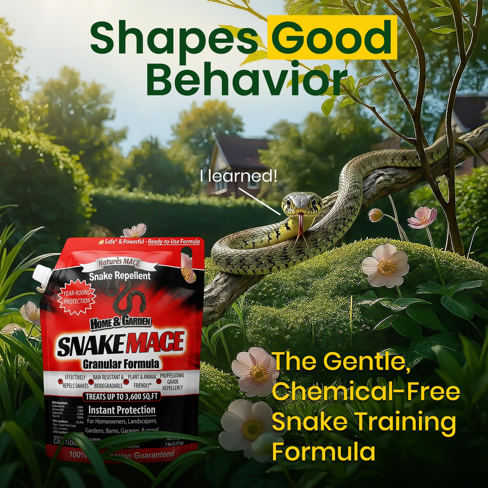 Nature's MACE granule texture close-up revealing uniform granules for even time-released protection