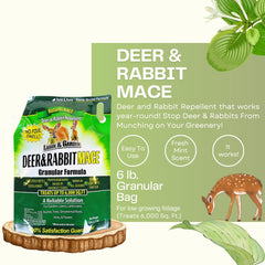 Nature's MACE granules close up texture for time‑released protection