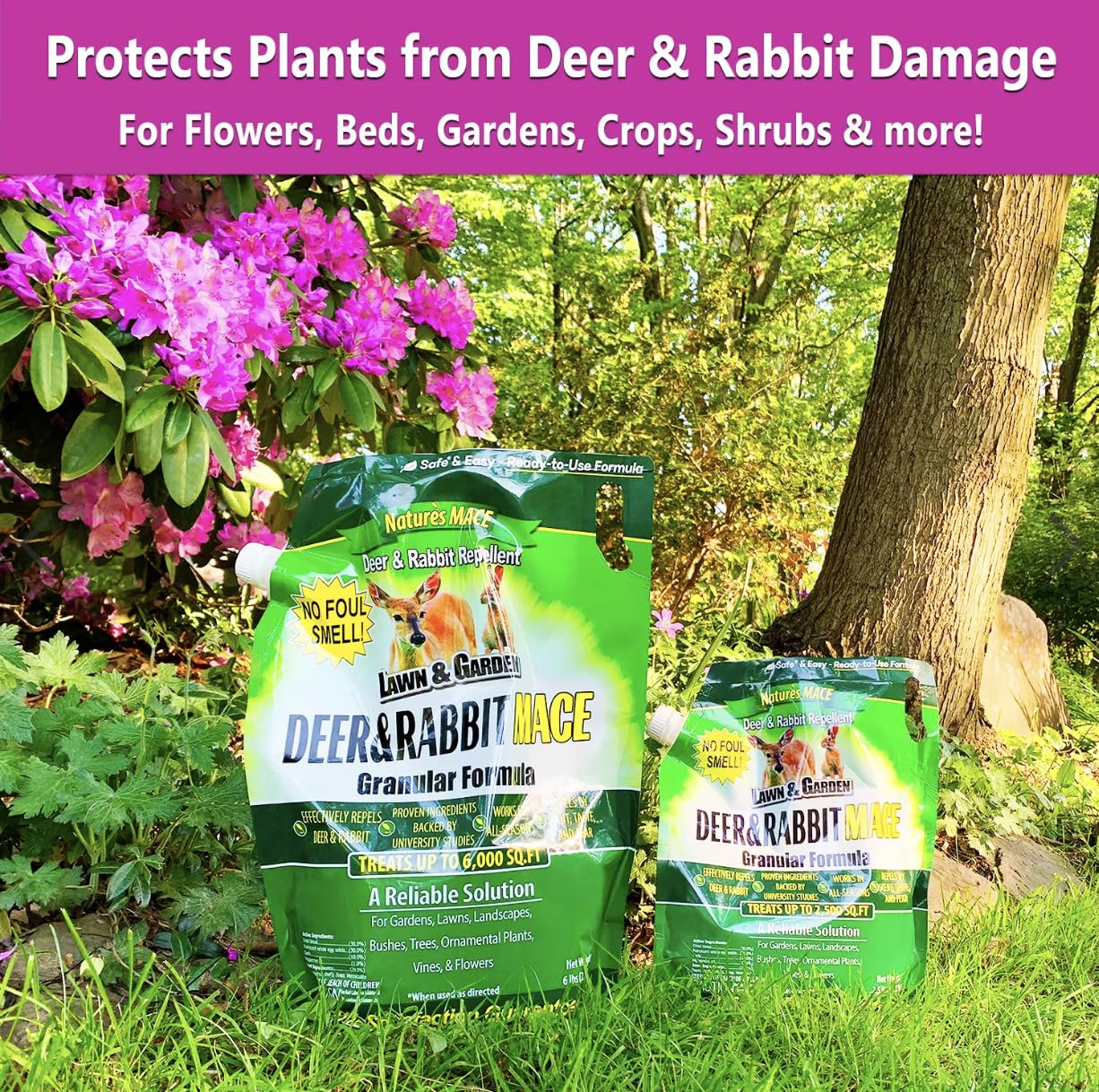 Nature's MACE label and instructions clear application guidance