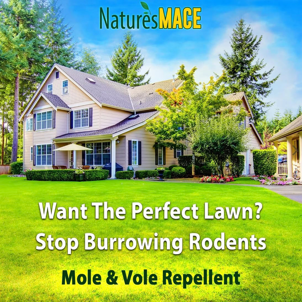 Nature's MACE measuring coverage to treat 17,600 sq ft accurately