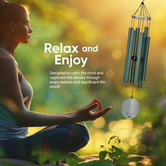 Nature's Melody S-hook and nylon cord hanger detail demonstrating easy tool-free installation