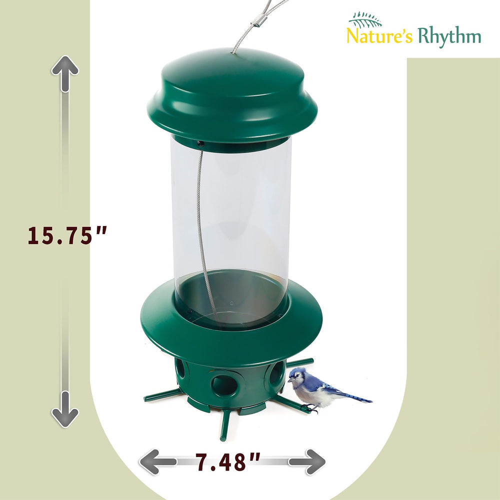 Nature's Rhythm top lid detail highlighting weatherproof design and rain protection