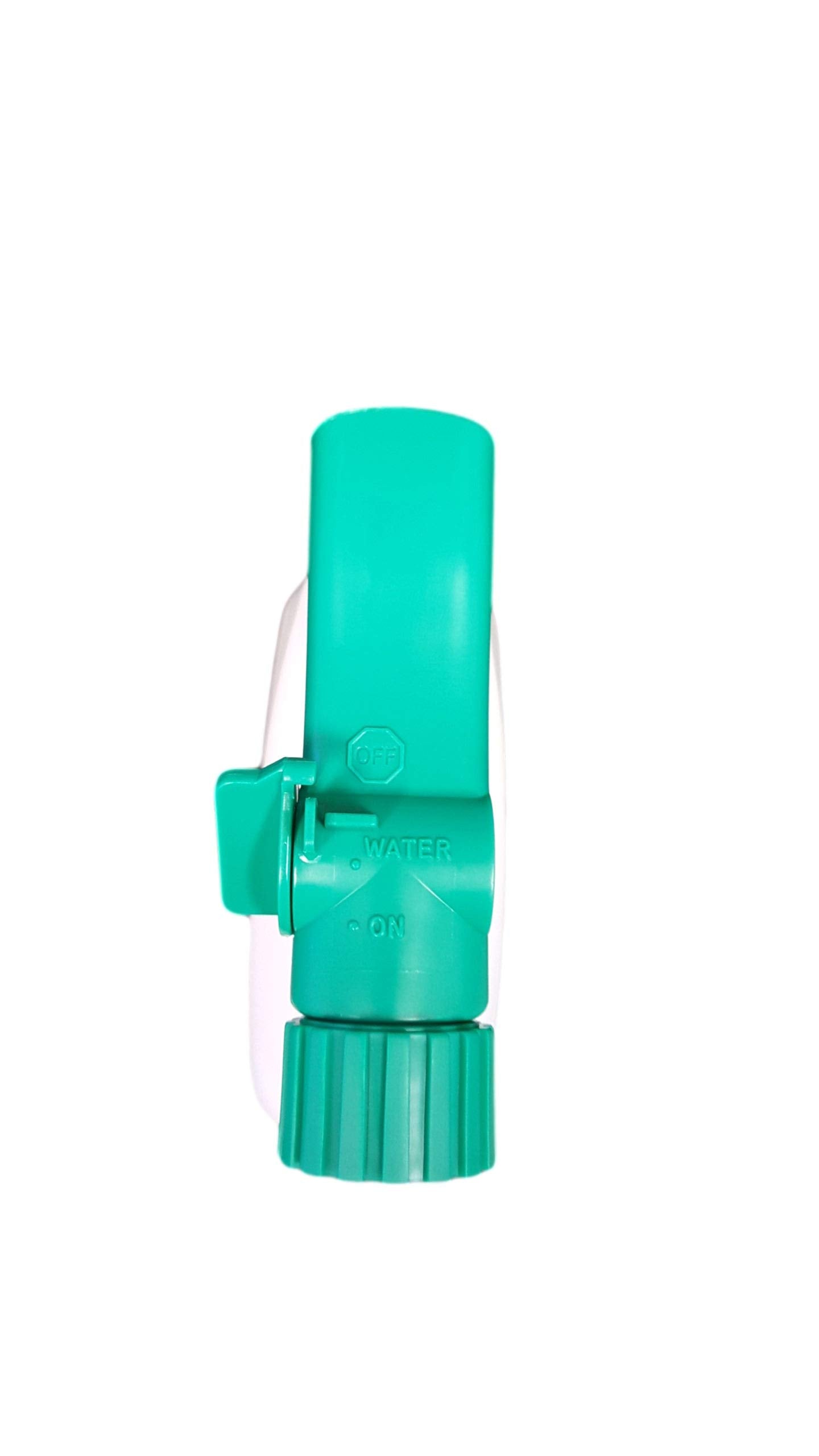 Natures Wisdom clear bottle with visible liquid level for easy monitoring