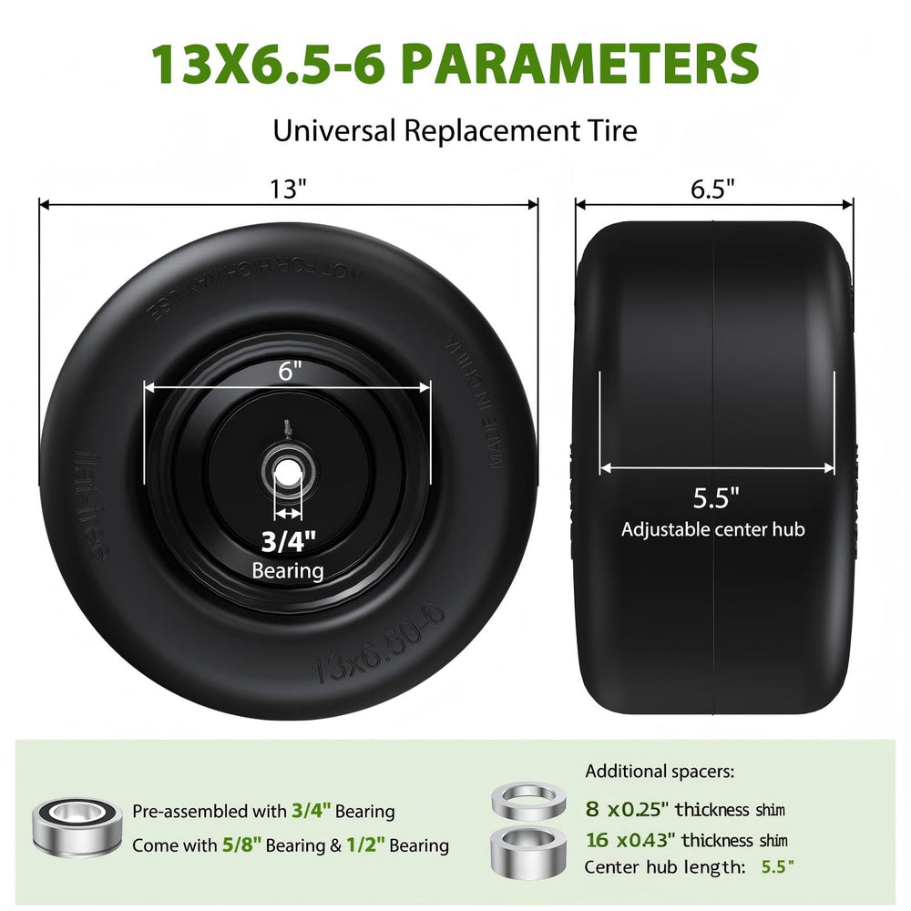 Natureza side profile highlighting the 5.5 inch hub for improved stability and fit