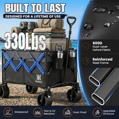 Navatiee folded in car trunk demonstrating compact storage convenience