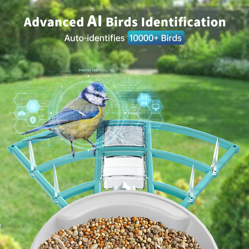 NAVFS close-up camera lens detail highlighting 2K clarity for sharper bird footage