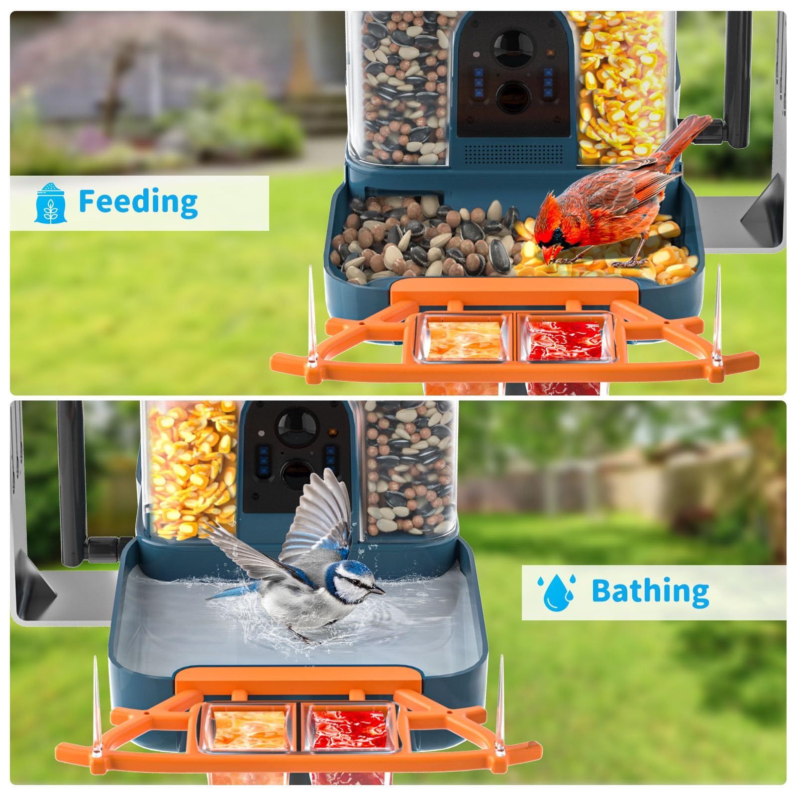 NAVFS dual pantries and DIY trays showing diverse feeding options benefit