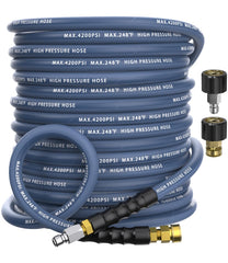 NAVOHEVEN pressure hose front packaging showing heavy-duty build and length