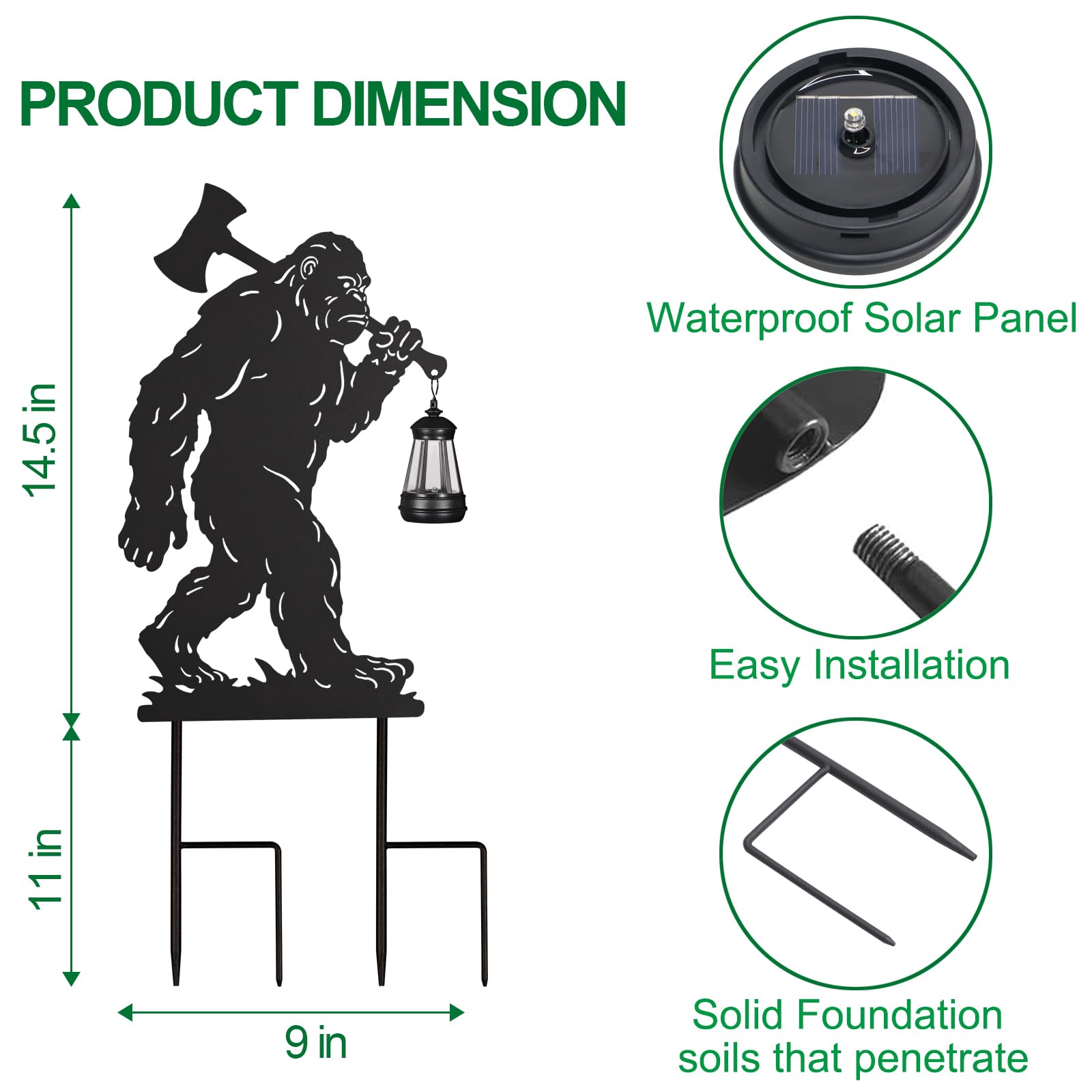 nawaza solar panel top detail demonstrating efficient sunlight absorption for long runtime