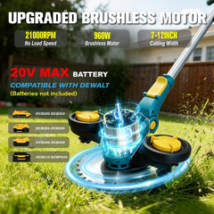 NAYDERTL close-up of brushless motor highlighting durable cooling and power