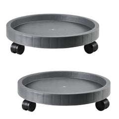 NAZKAEN front view of both 14.2-inch caddies ready to use, showing stable tray design