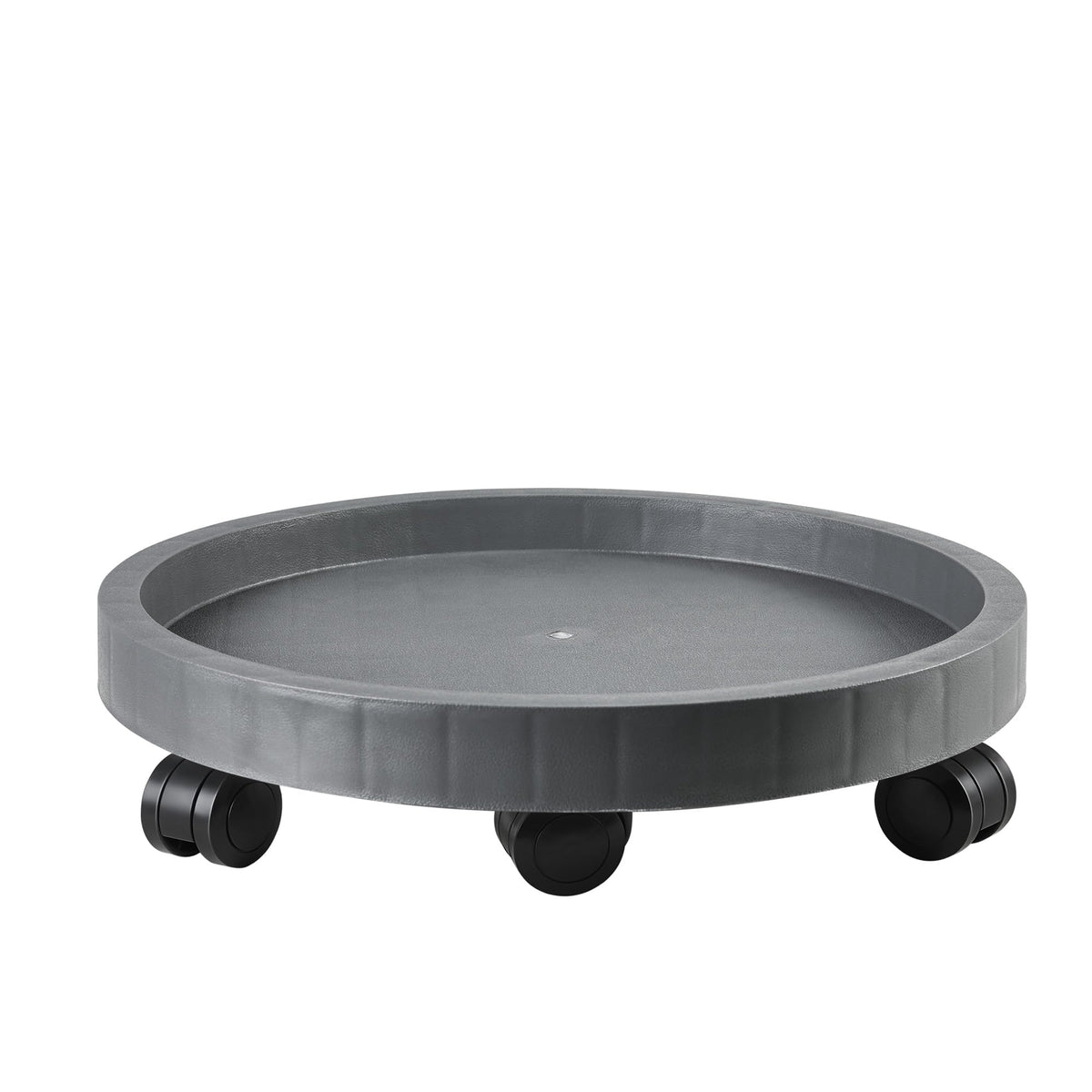 NAZKAEN front view of 17.5-inch caddy showing sturdy platform and wheels, easy repositioning