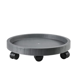 NAZKAEN front view of 17.5-inch caddy showing sturdy platform and wheels, easy repositioning