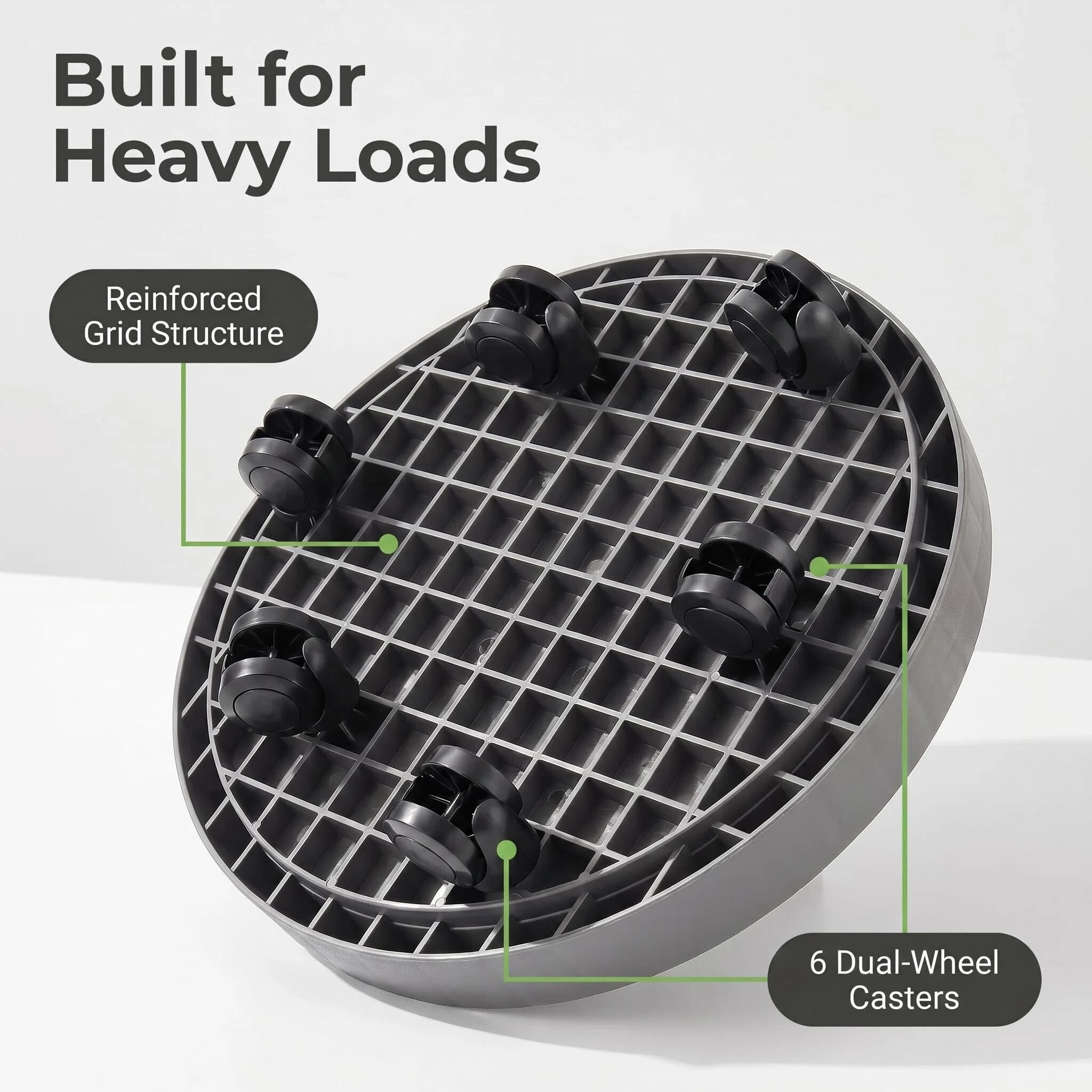 NAZKAEN scale comparison with ruler showing 17.5-inch diameter for correct pot fit