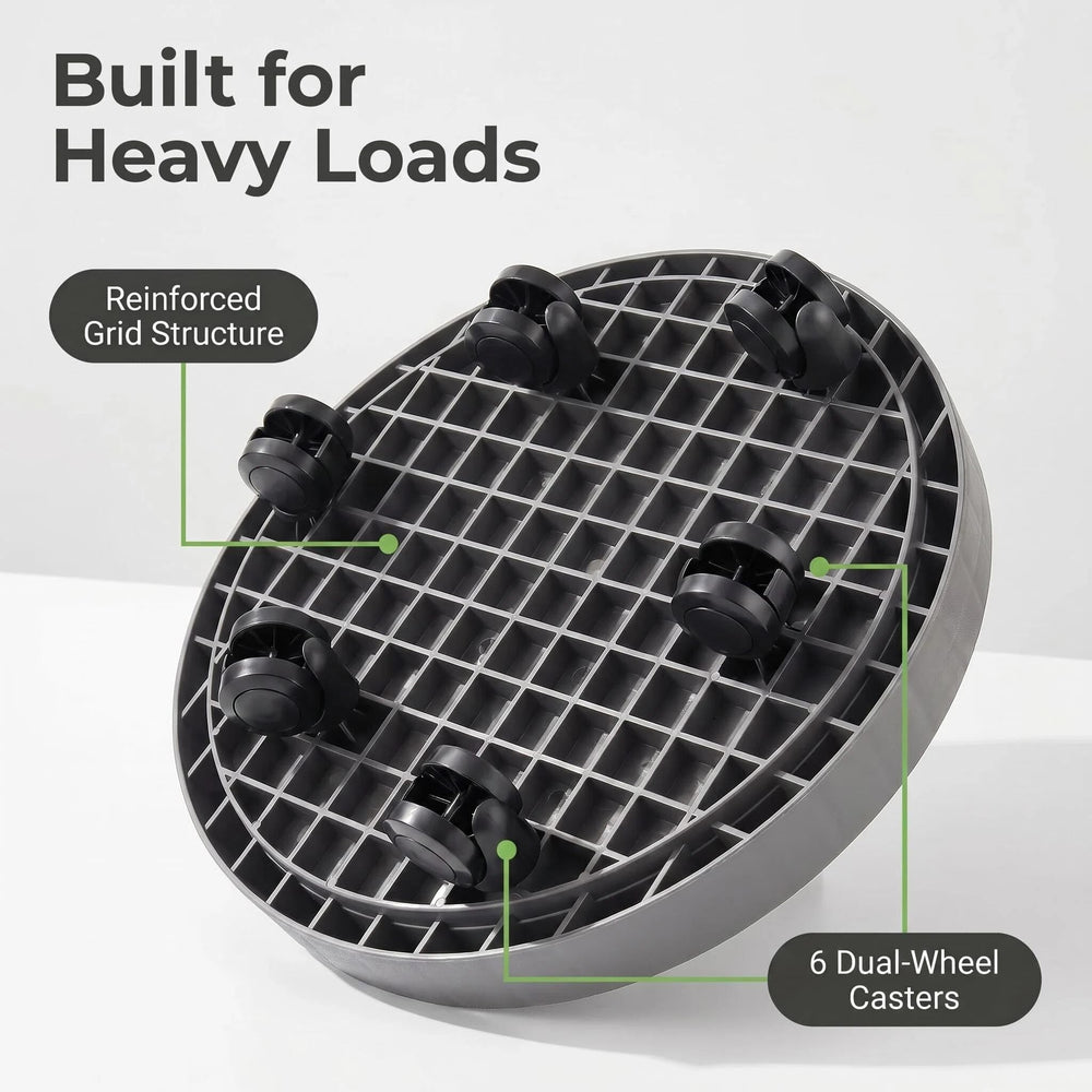 NAZKAEN scale comparison with ruler showing 17.5-inch diameter for correct pot fit